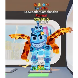 Ice & Fire La Superior Combinacion 26.9Qi/s 4 traits Fortnite Steal The Brainrot 