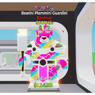 Fortnite Steal The Brainrot Carnival Bearini Plammini Guardini 