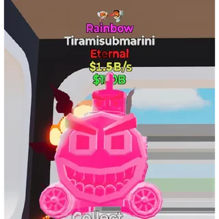 Fortnite Steal The Brainrot Rainbow Tiramisubmarini 1.5B/s 2 traits