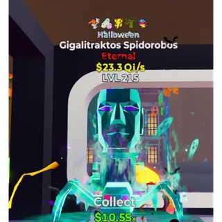 Spooky Gigalitraktos Spidorobos 5 traits - Fortnite Steal the Brainrot