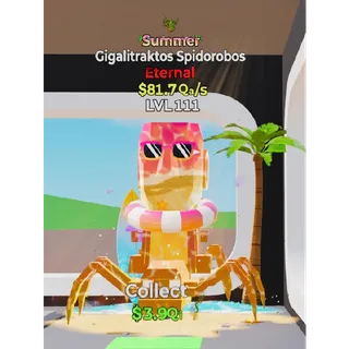Fortnite Steal The Brainrot Summer Gigalitraktos Spidorobos 1 trait