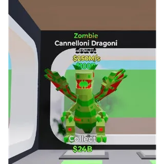 Fortnite Steal The Brainrot Cannelloni Dragoni Zombie