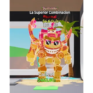 Summer La Superior Combinacion 4.6Qi/s Fortnite Steal The Brainrot