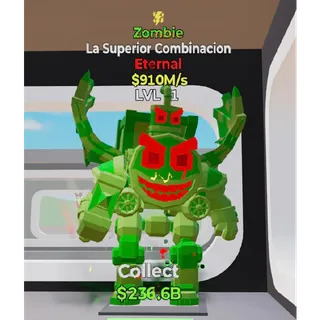 Fortnite Steal The Brainrot Zombie La Superior Combinacion 1 trait