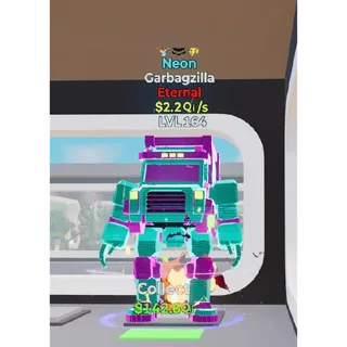 Neon Garbagzilla 3 traits Fortnite Steal The Brainrot