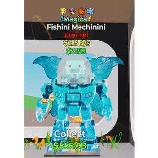 Fortnite Steal The Brainrot Magical Fishini Mechinini 4 Traits 2.5B/s