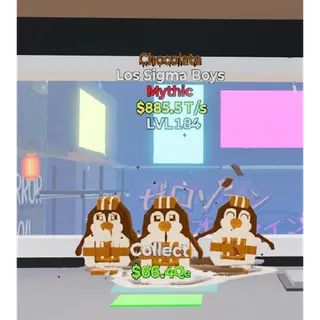 Fortnite Steal The Brainrot Chocolate Los Sigma boys