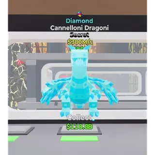 Fortnite Steal The Brainrot Diamond Cannelloni Dragoni 1 trait 300M/s