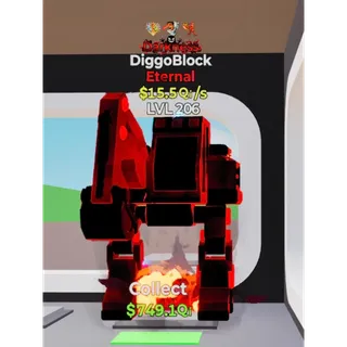 Darkness DiggoBlock 3 traits 15Qi/s Fortnite Steal the Brainrot