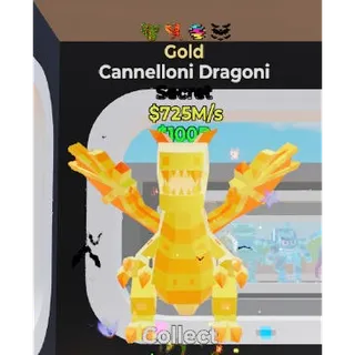 Fortnite Steal the Brainrot Gold Cannelloni Dragoni 4 traits 725M/s