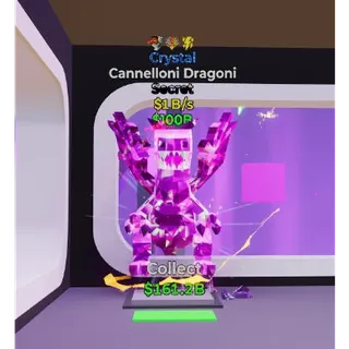 Fortnite Steal the Brainrot Crystal Cannelloni Dragon 1B/s 3 traits