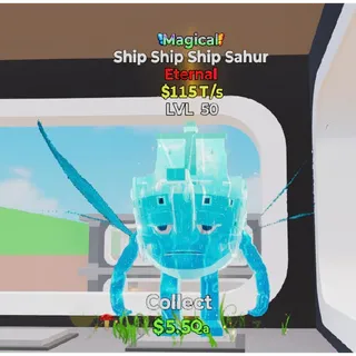 Fortnite Steal The Brainrot Magical Ship Ship Ship Sahur