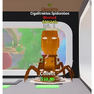 Fortnite Steal The Brainrot Chocolate Gigalitraktos Spidorobos 1 trait