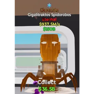 Fortnite Steal the Brainrot Chocolate  Gigalitraktos Spidorobos 1 trait 937.5M/s