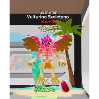 Summer Vulturino Skeletono Fortnite Steal The Brainrot