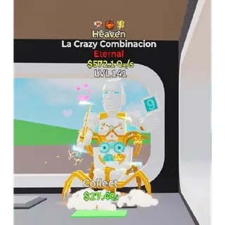 Heaven La Crazy Combinacion 3 traits Fortnite Steal The Brainrot