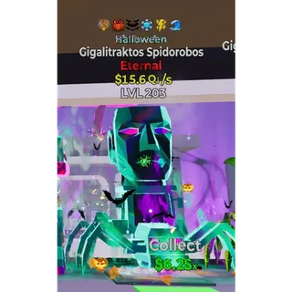 Spooky Gigalitraktos Spidorobos 6 traits Fortnite steal the brainrot
