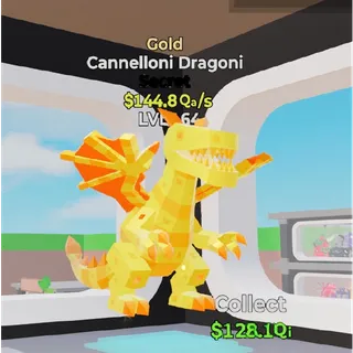 Fortnite Steal The Brainrot Gold Cannelloni Dragoni