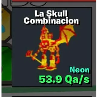 Neon La Skull Combinacion Fortnite Steal the Brainrot
