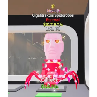Lovely Gigalitraktos spidorobos 1 trait Fortnite Steal The Brainrot