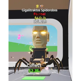 Gigalitraktos Spidorobos 4Qi/s 2 traits Fortnite Steal The Brainrot