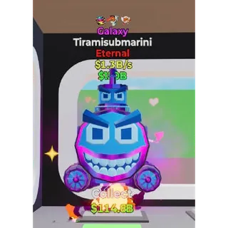 Fortnite Steal The Brainrot Galaxy Tiramisubmarini 1.3B/s 3 traits 