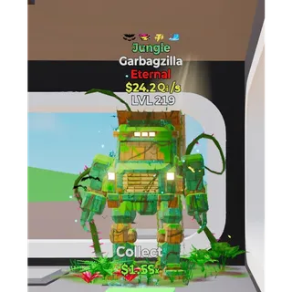 Jungle Garbagzilla 4 traits 24Qi/s Fortnite Steal the Brainrot