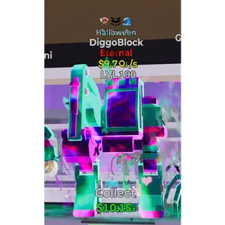 Spooky DiggoBlock 3 traits Fortnite steal the brainrot