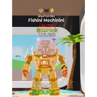 Summer Feshini Mechinini 3 traits 12.7Qi/s Fortnite Steal The Brainrot