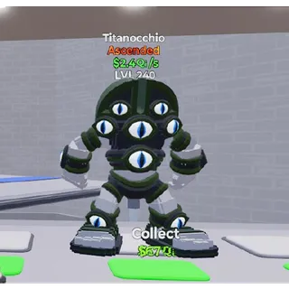 Default Titanocchio Fortnite Go Up For Brainrots