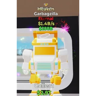 Fortnite Steal the Brainrot Heaven Garbagzilla 1 trait 1.4B/s