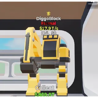 Fortnite Steal The Brainrot Diggoblock 1 trait