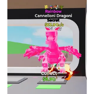 Rainbow Cannelloni Dragoni 4 traits - Fortnite Steal The Brainrot