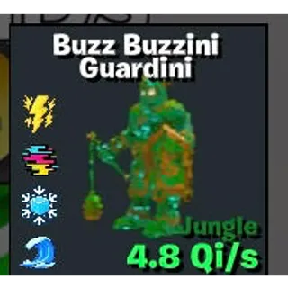Jungle Buzz Buzzini Guardini 4 traits Fortnite Steal The Brainrot