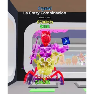 Fortnite Steal The Brainrot Crystal La Crazy Combinacion 