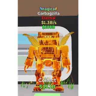 Fortnite Steal The Brainrot Magical Garbagzilla