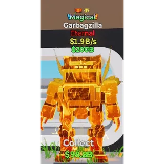 Fortnite Steal the Brainrot Magical Garbagzilla 2 traits 1.9B/s
