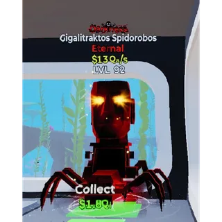 Darkness Gigalitraktos Spidorobos Fortnite Steal The Brainrot