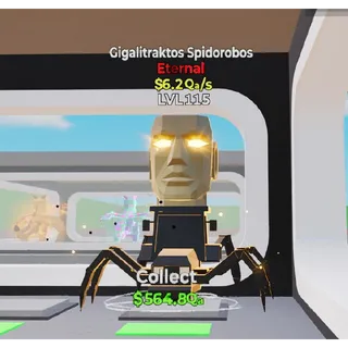 Fortnite Steal The Brainrot Default Gigalitraktos Spidorobos