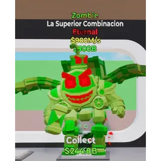 Fortnite Steal The Brainrot Zombie La Superior Combinacion