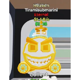 Fortnite Steal The Brainrot Heaven Tiramisubmarini 1.1B/s
