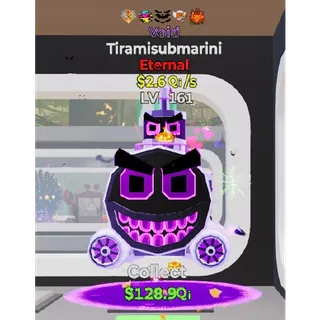 Void Tiramisubmarini 5 traits - Fortnite Steal The Brainrot