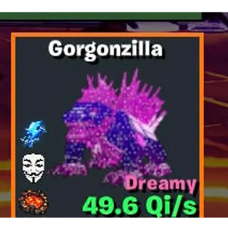 Dreamy Gorgonzilla 3 traits Fortnite Go Up For Brainrots