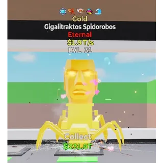 Fortnite Steal The Brainrot Gold Gigalitraktos Spidorobos 5 traits