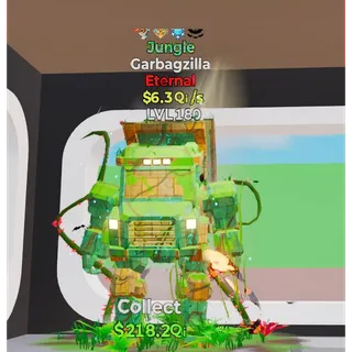 Jungle Garbagzilla 4 traits Fortnite Steal The Brainrot