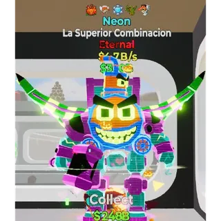 Fortnite Steal The Brainrot Neon La Superior Combinacion 5 traits 4.7B/s