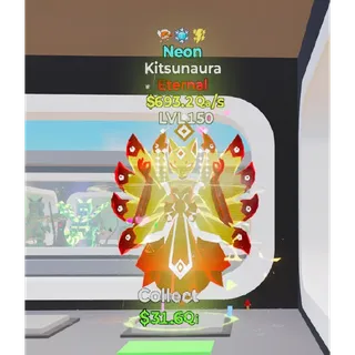 Neon Kitsunaura 3 traits Fortnite Steal The Brainrot