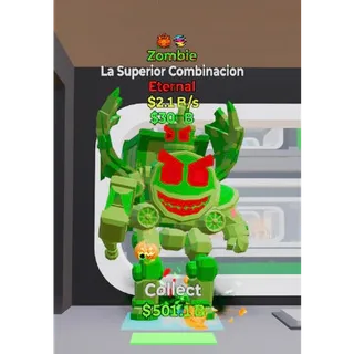Fortnite Steal The Brainrot Zombie La Superior Combinacion 2.1B/s 2 traits