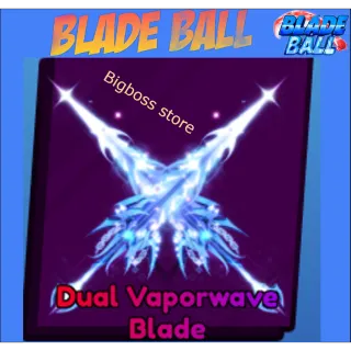 Dual Vaporwave Blade - Blade Ball