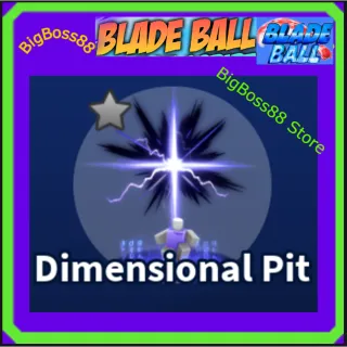 Dimensional Pit Emote - Blade Ball